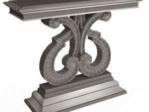 luxury console table 01 3D 모델