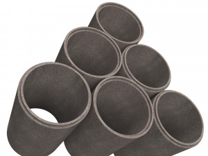 concrete pipe 3D 模型