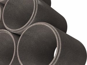 concrete pipe 3D 模型