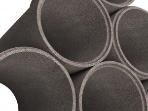 concrete pipe 3D 模型