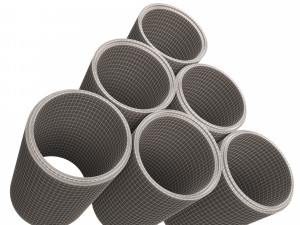 concrete pipe 3D 模型