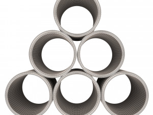 concrete pipe 3D 模型
