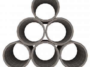 concrete pipe 3D 模型