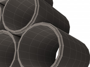 concrete pipe 3D 模型