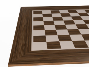 chess board Modello 3D