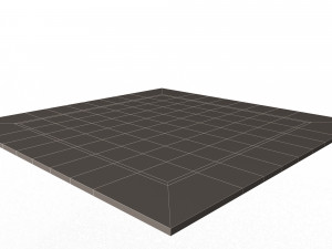 chess board Modello 3D