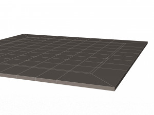 chess board Modello 3D