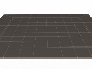 chess board Modello 3D