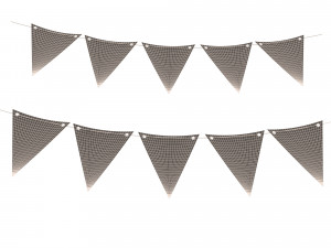 fagnon garland banner Modello 3D