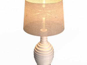 end table lamp 3D Model