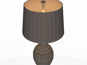 end table lamp 3D Model