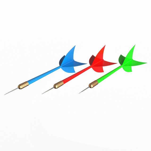 dart needle 3Dモデル .c4d .max .obj .3ds .fbx .stl .blend 