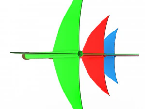 ダーツ針 3Dモデル