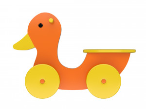 duck bike 3D मॉडल