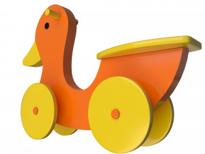 duck bike 3D मॉडल