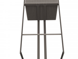 bar stool 02 Modèle 3D