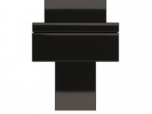 black modern toilet 3D Model
