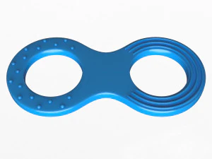 baby teething toy 3D Model