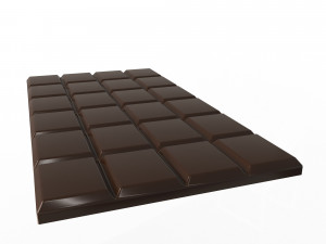chocolate bar Modelo 3D