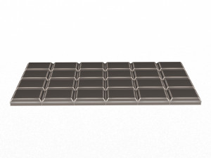 chocolate bar Modelo 3D