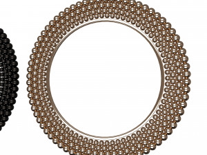 round mirror 03 3Dモデル