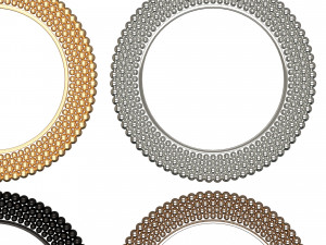 round mirror 03 3Dモデル