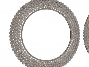 round mirror 03 3Dモデル