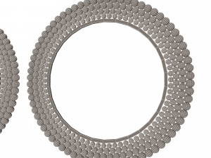 round mirror 03 3Dモデル