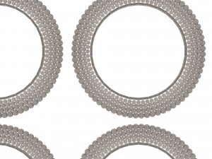 round mirror 03 3Dモデル