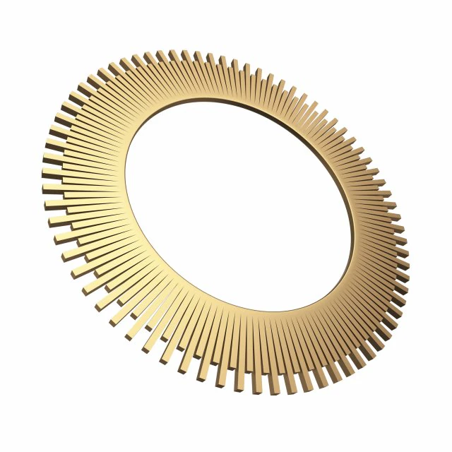 round mirror 04 3D Model .c4d .max .obj .3ds .fbx .stl .blend 