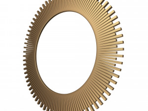 round mirror 04 Modelo 3D