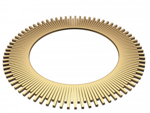 round mirror 04 Modelo 3D