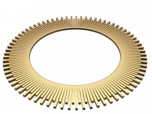 round mirror 04 3D Model
