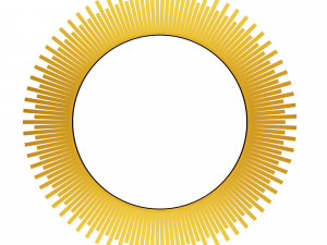 round mirror 04 Modelo 3D
