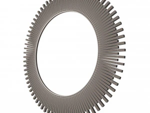 round mirror 04 3D Model