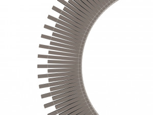 round mirror 04 Modelo 3D