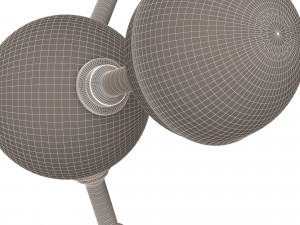 methane molecule 3D Model