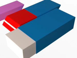 erasers 3D Model
