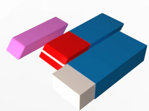 erasers 3D Model