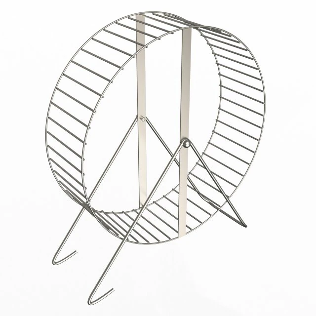hamster wheel 3D Model .c4d .max .obj .3ds .fbx .stl .blend