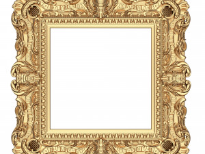 classic frame 02 3Dモデル