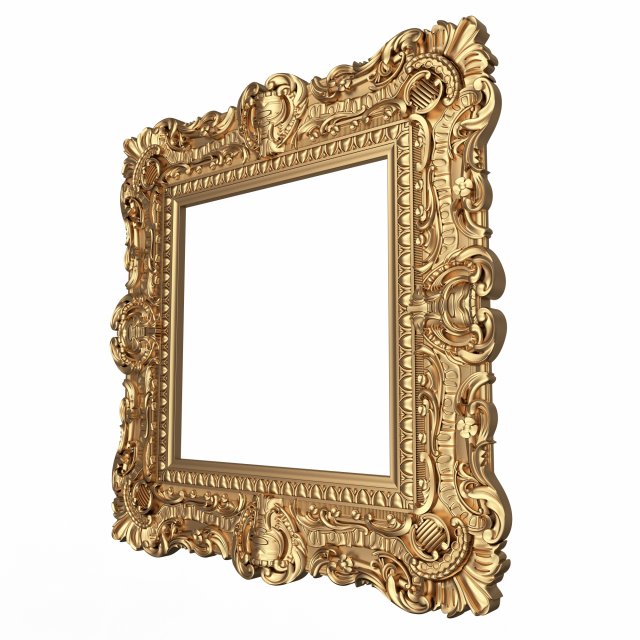 classic frame 02 3D Model in Decoration 3DExport