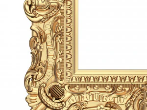 classic frame 02 3D Model