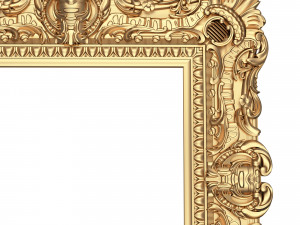 classic frame 02 3Dモデル
