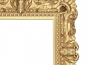 classic frame 02 3D Model
