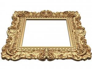 classic frame 02 3D Model