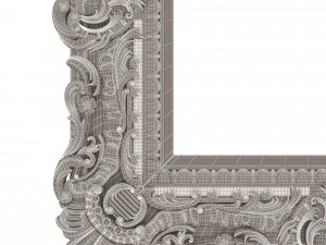 classic frame 02 3D Model