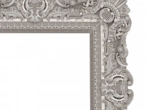 classic frame 02 3D Model
