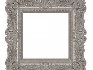 classic frame 02 3D Model