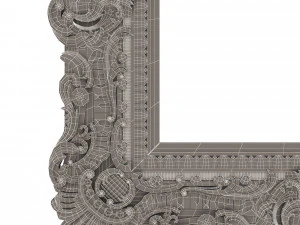 classic frame 02 3D Model